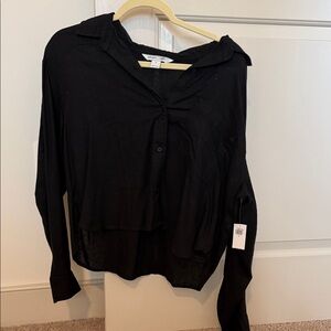 Linen Button-Up Shirt